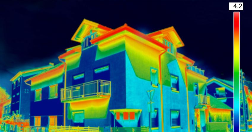 Étude thermique d'une maison à traver sun spectromètre