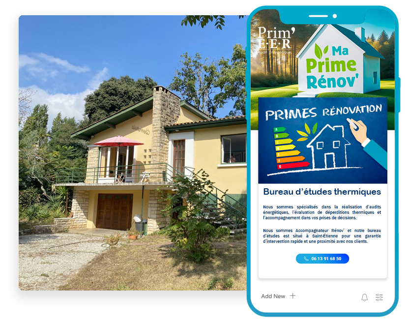 Audit énergétique d'une maison individuelle